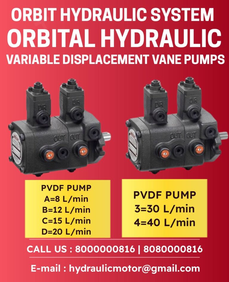 PVDF2-B35-A20-15S Anson Hydraulic PVF Series Double Vane Pump